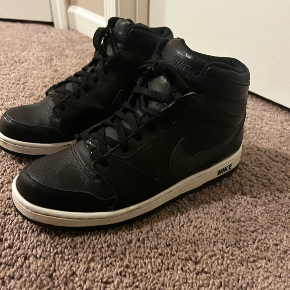 Nike Prestige IV High Top Black White 2012 (Men’s 10) - Picture 2 of 11
